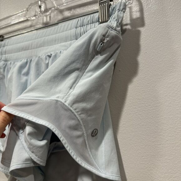 Lululemon Hotty Hot Short II Lined Running Workout 2.5 in Blue W7AUSR Women sz 6 - Picture 2 of 7